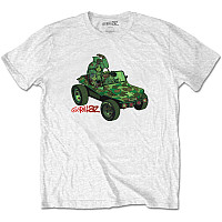 Gorillaz tričko, Green Jeep White, pánske