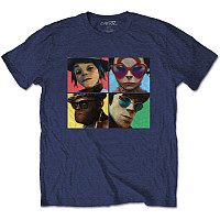 Gorillaz tričko, Humanz Navy Blue, pánske