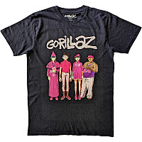 Gorillaz tričko, Cracker Island Standing Group Black, pánske