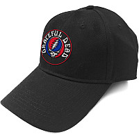 Grateful Dead šiltovka, Steal Your Face Logo Black