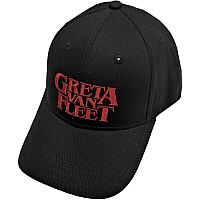 Greta Van Fleet šiltovka, Red Logo Black