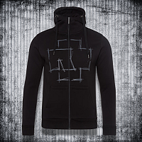 Rammstein mikina, Im Namen Des Herren Zip BP Black, pánska