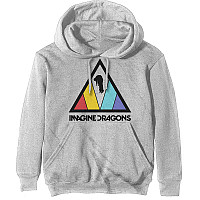 Imagine Dragons mikina, Triangle Logo Grey, pánska
