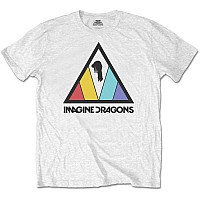 Imagine Dragons tričko, Triangle Logo White, pánske