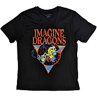 Imagine Dragons tričko, Skeleton Flute Black, pánske