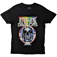 Imagine Dragons tričko, Skull Black, pánske
