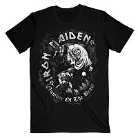 Iron Maiden tričko, NOTB Grey Tone, pánske