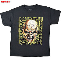 Iron Maiden tričko, Big Trooper Head Black Kids, detské