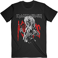 Iron Maiden tričko, Killers Eddie Large Graphic Distress Black, pánske