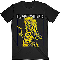 Iron Maiden tričko, Yellow Flyer Black, pánske