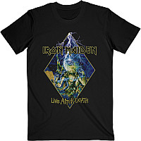 Iron Maiden tričko, Live After Death Diamond Black, pánske
