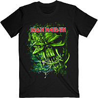 Iron Maiden tričko, Final Frontier Green Black, pánske
