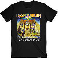 Iron Maiden tričko, Powerslave World Slavery Tour BP Black, pánske