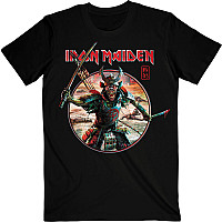 Iron Maiden tričko, Senjutsu Eddie Warrior Circle Black, pánske