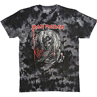Iron Maiden tričko, Ed Kills Again Wash Black, pánske