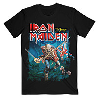 Iron Maiden tričko, Trooper Eddie Large Eyes Black, pánske