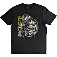 Iron Maiden tričko, The Future Past Tour '23 Greyscale Black, pánske