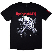 Iron Maiden tričko, 50 Trooper Charge White Black, pánske