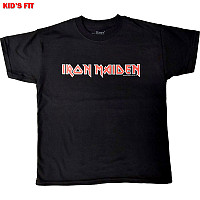 Iron Maiden tričko, Logo Black Kids, detské