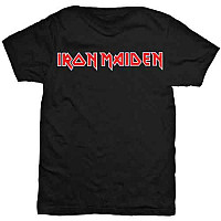 Iron Maiden tričko, Logo Black, pánske