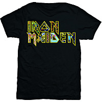 Iron Maiden tričko, Eddie Logo, pánske