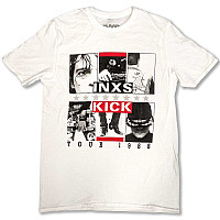 INXS tričko, KICK Tour White, pánske