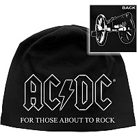 AC/DC zimný bavlněný čiapka, For Those About To Rock with BP