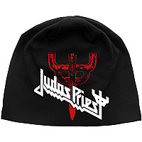 Judas Priest zimný bavlněný čiapka, Logo & Fork Black