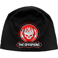 The Offspring zimný bavlněný čiapka, Skull Logo JD Print Black, unisex