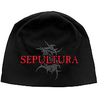 Sepultura zimný čiapka CO, Logo & Tribal S JD Print Black, unisex