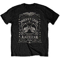 Johnny Cash tričko, American Rebel Distressed, pánske