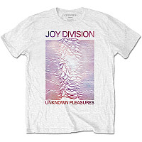 Joy Division tričko, Space - Unknown Pleasures Gradient White, pánske