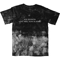 Joy Division tričko, Tear Us Apart Wash Black ver. 2, pánske