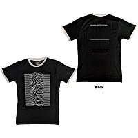 Joy Division tričko, Unknown Pleasures ECO Ringer BP Black, pánske