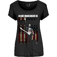 Jimi Hendrix tričko, Peace Flag, dámske