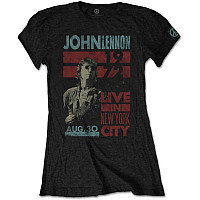 John Lennon tričko, Live In NYC Girly, dámske