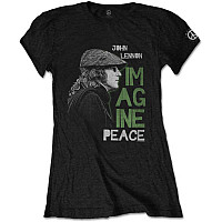 John Lennon tričko, Imagine Peace Girly, dámske