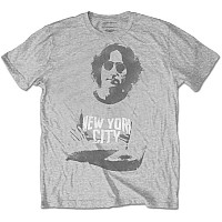 John Lennon tričko, NYC Grey, pánske