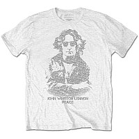 John Lennon tričko, Peace White, pánske
