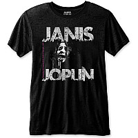 Janis Joplin tričko, Shea '70 Eco-Tee Black, pánske