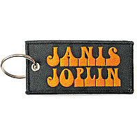 Janis Joplin kľúčenka, Logo Double Sided Patch