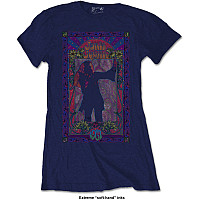 Janis Joplin tričko, Paisley & Flowers Frame Girly, dámske