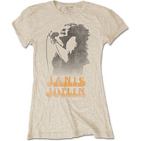 Janis Joplin tričko, Working The Mic Girly, dámske