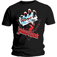 Judas Priest tričko, British Steel Hand Triangle, pánske