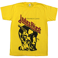 Judas Priest tričko, Stained Class Vintage Head Yellow, pánske