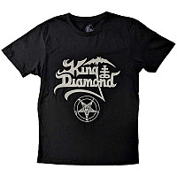 King Diamond tričko, Logo V.2 Black, pánske