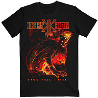 Kerry King tričko, From Hell I Rise Hell King Black, pánske