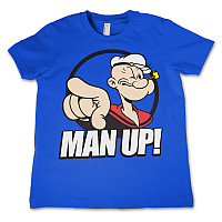 Pepek námořník tričko, Man Up, detské