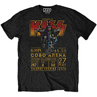 KISS tričko, Cobo Arena ´76 Eco-Tee Black, pánske