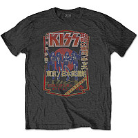 KISS tričko, Destroyer Tour '78 Grey, pánske